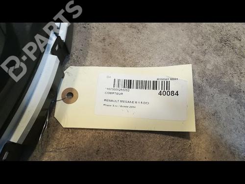 Instrument cluster RENAULT MEGANE III Hatchback (BZ0/1_, B3_) 1.5 dCi (BZ09, BZ0D, BZ1W, BZ29, BZ14) | BP9610237C47 