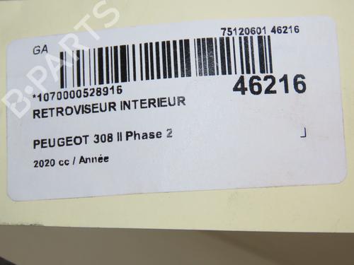 Rear mirror PEUGEOT 308 SW II (LC_, LJ_, LR_, LX_, L4_) 1.2 THP 110 | BP17868615I6 