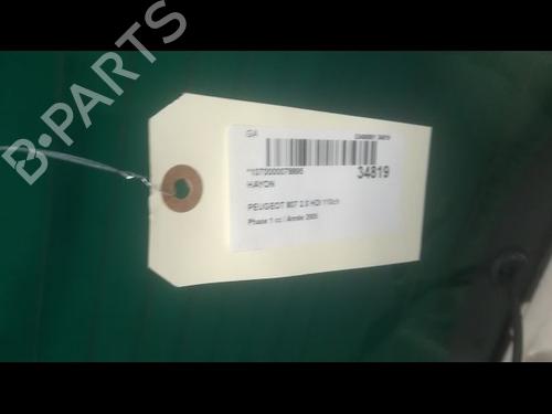 Used Tailgate PEUGEOT 807 (EB_) 2.2 HDi (128 hp) 9596220