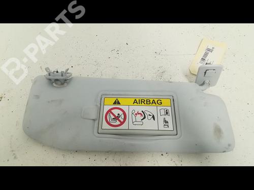 Used Right sun visor PEUGEOT 208 I (CA_, CC_) 1.0 VTi (68 hp) 9604886