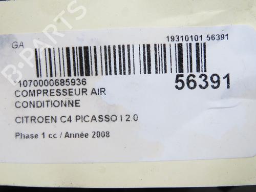 Used AC compressor CITROËN C4 Picasso I MPV (UD_) 2.0 HDi 138 (136 hp) 31242457