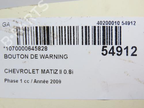 Warning switch CHEVROLET MATIZ (M200, M250) 0.8 | BP28967802I22 