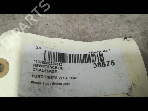 Used Heater resistor FORD FIESTA VI (CB1, CCN) 1.4 TDCi (68 hp) 11677210