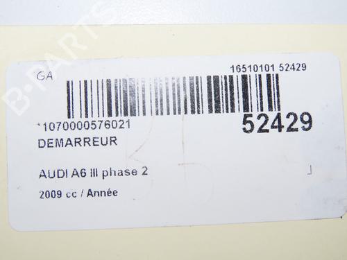 Starter AUDI A6 C6 Avant (4F5) 2.7 TDI | BP31120048M8 