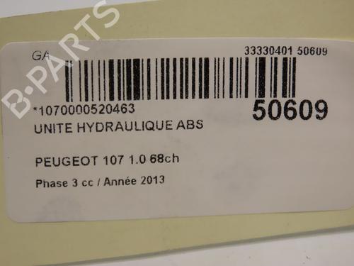 ABS pump PEUGEOT 107 (PM_, PN_) 1.0 | BP19653096M43 