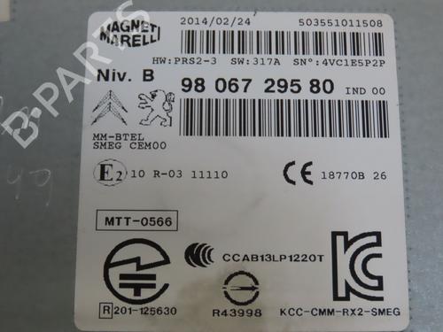Radio PEUGEOT 2008 I (CU_) 1.6 HDi (114 hp) 28830560