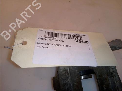 Right rear brake caliper MERCEDES-BENZ A-CLASS (W169) A 180 CDI (169.007, 169.307) | BP14950849M106 