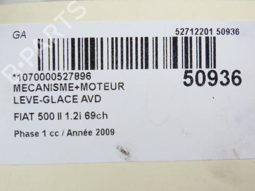 Front right window mechanism FIAT 500 (312_) 1.2 (312AXA1A) | BP30265369C23 