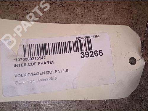 Headlight switch VW GOLF VI (5K1) 1.6 TDI | BP9605919I24 