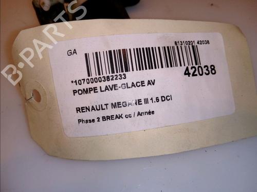 Washer pump RENAULT MEGANE III Grandtour (KZ0/1) 1.6 dCi (KZ00, KZ12, KZ13) | BP14881564E24 