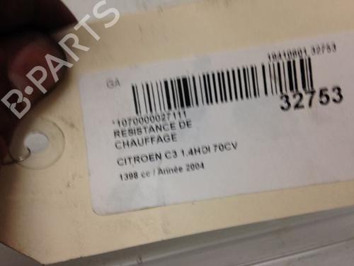 Used Heater resistor CITROËN C3 I (FC_, FN_) 1.4 HDi (68 hp) 11677047