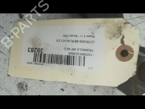 Used Left front suspension arm CITROËN BERLINGO / BERLINGO FIRST MPV (MF_, GJK_, GFK_) 2.0 HDI 90 (MFRHY) (90 hp) 23173462