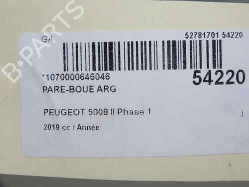 Used Wheel arch Wheel arch PEUGEOT 5008 II (MC_, MJ_, MR_, M4_) 1.2 THP (MRHNYH, MRHNYW, MRHNSJ, MRHNSU, MRHNSM) (131 hp) 31120994 31120994