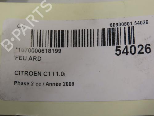 Right taillight CITROËN C1 (PM_, PN_) 1.0 | BP28969584C35 