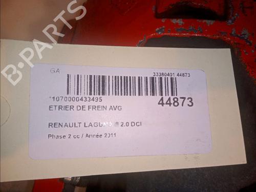 Left front brake caliper RENAULT LAGUNA III (BT0/1) 2.0 dCi (BT07, BT0J, BT14, BT1A, BT1S) | BP14996264M105 