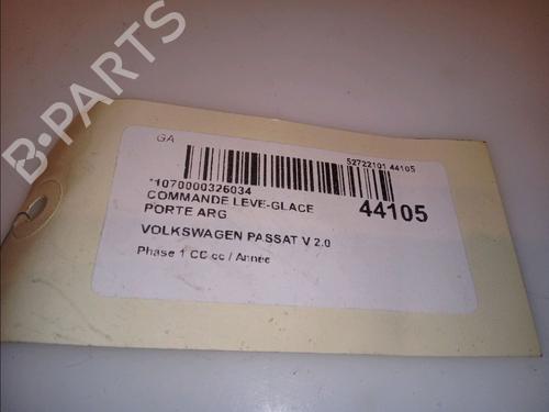 Used Left rear window switch VW PASSAT CC B6 (357) 2.0 TDI (140 hp) 13301403