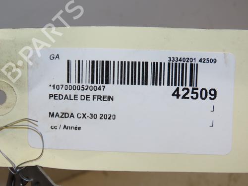 Break pedal MAZDA CX-30 (DM) 1.8 SKYACTIV-D | BP17452824I19