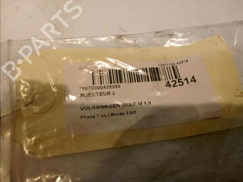 Injector VW GOLF IV (1J1) 1.9 TDI | BP12262347M100 