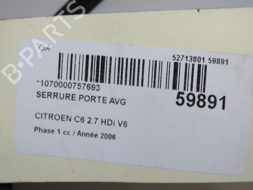 front-left-lock-citroen-c6-td_-2005-2006-2007-2008-2009-2010-2011-2012-37083317 main image