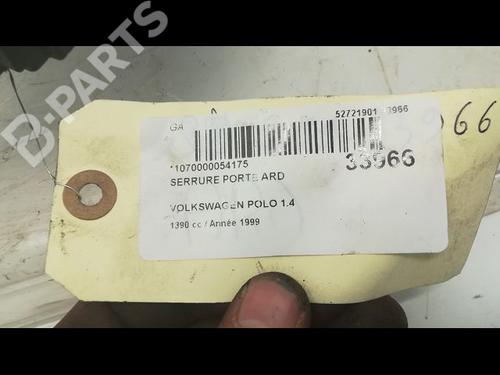 Rear right lock VW POLO III (6N1) 60 1.4 | BP9594858C99 