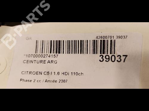 Rear left belt tensioner CITROËN C5 II (RC_) 1.6 HDi (RC8HZB) | BP9613173C89 