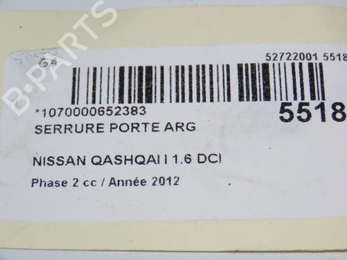 Rear left lock NISSAN QASHQAI I (J10, NJ10) 1.6 dCi All-wheel Drive | BP29045775C100