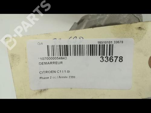Starter CITROËN C1 (PM_, PN_) 1.0 | BP9597368M8 