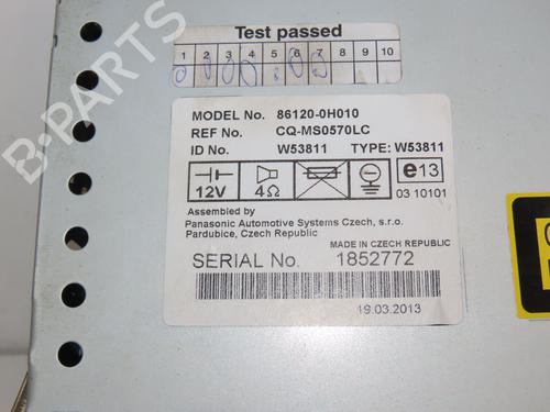 Radio PEUGEOT 107 (PM_, PN_) 1.0 | BP19653111E6 