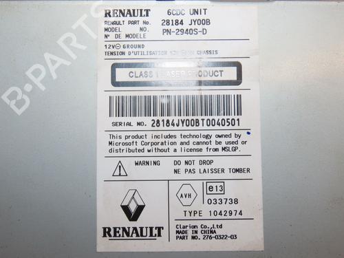 Radio RENAULT KOLEOS I (HY_) 2.0 dCi 4x4 (HY0K) | BP28830612E6 