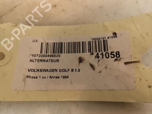 Used Alternator VW GOLF III (1H1) 1.9 TDI (90 hp) 16637539