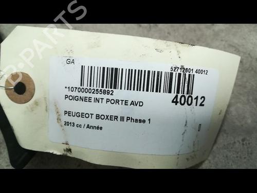 Front right interior door handle PEUGEOT BOXER Platform/Chassis 2.2 HDi 110 | BP9610434I14