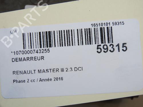 startmotor-renault-master-iii-van-fv-2010-36426793 main image