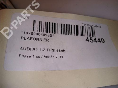 Interior roof light AUDI A1 (8X1, 8XK) 1.2 TFSI | BP11628378I8