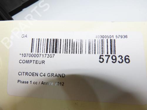 Used Instrument cluster Instrument cluster CITROËN C4 Grand Picasso I (UA_) 1.6 HDi 110 (112 hp) 33770403 33770403