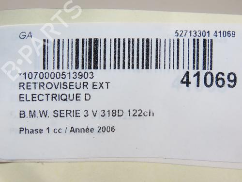 Right mirror BMW 3 (E90) 318 d | BP20217578C27 