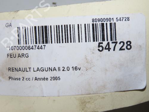 Left taillight RENAULT LAGUNA II (BG0/1_) 2.0 16V (BG00, BG0K, BG0P, BG0W) | BP32005049C34 