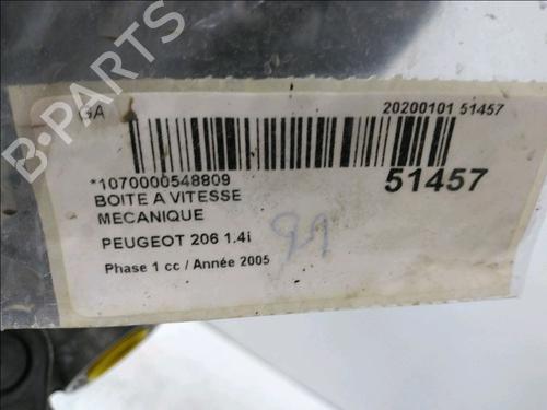 Used Gearbox PEUGEOT 206 Hatchback (2A/C) 1.4 i (75 hp) 23172689