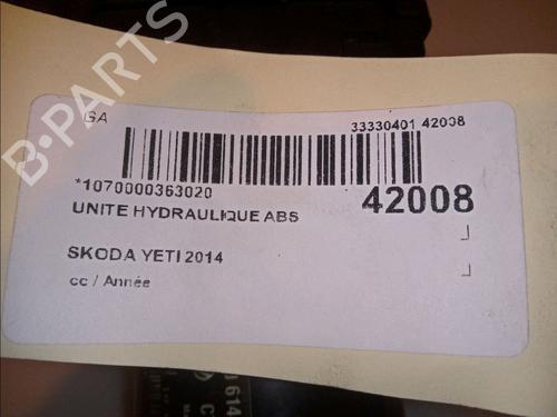 ABS pump SKODA YETI (5L) 2.0 TDI | BP12538297M43 