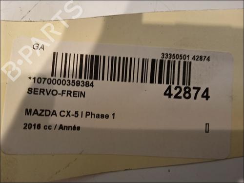 Used Servo brake MAZDA CX-5 (KE, GH) 2.2 D AWD (KE102) (175 hp) 11100530
