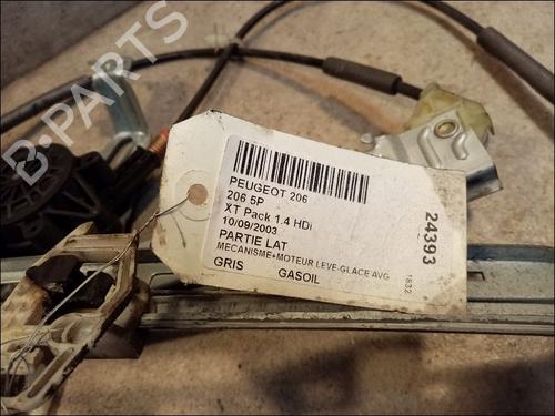 Front left window mechanism PEUGEOT 206 Hatchback (2A/C) 1.4 HDi eco 70 | BP23175727C22 