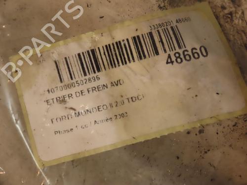Right front brake caliper FORD MONDEO III (B5Y) 2.0 TDCi | BP16707393M104 