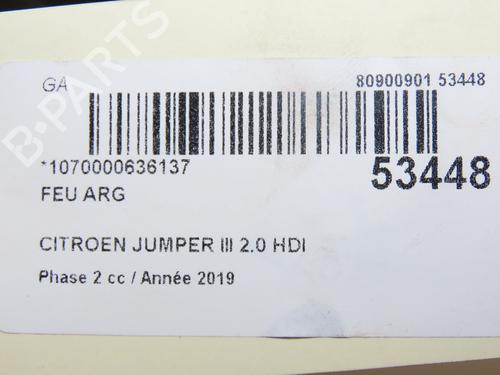 Left taillight CITROËN JUMPER II Van 2.0 BlueHDi 130 | BP28832809C34 