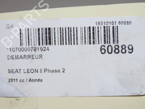 Used Starter Starter SEAT LEON (1P1) 1.6 TDI (105 hp) 40437805 40437805