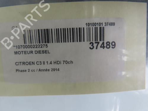 Motor CITROËN C3 II (SC_) 1.4 HDi 70 (SC8HZC, SC8HR0, SC8HP4) (68 hp) 9609668