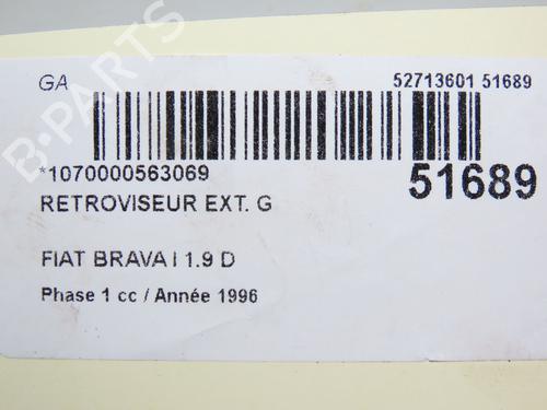 Left mirror FIAT BRAVA (182_) 1.9 D | BP22920150C26 