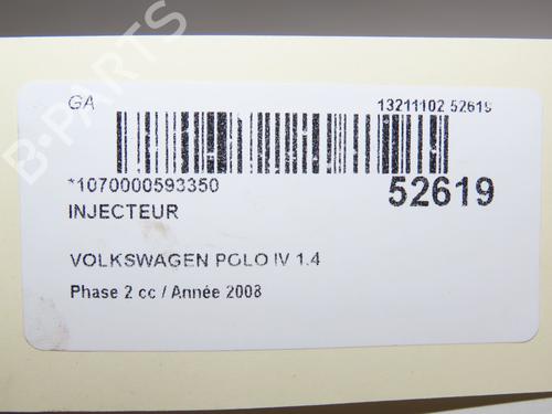 Injector VW POLO IV (9N_, 9A_) 1.4 TDI | BP28828817M100