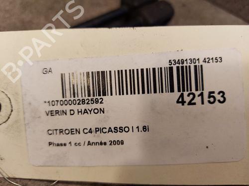 Tailgate lift support CITROËN C4 Picasso I MPV (UD_) 1.6 VTi 120 | BP14880032C138 