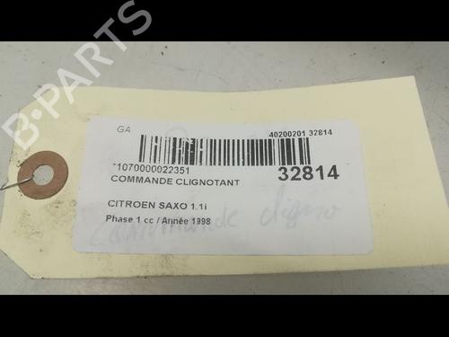 Used Steering column stalk Steering column stalk CITROËN SAXO (S0, S1) 1.1 X, SX (60 hp) 9592781 9592781