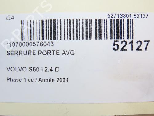 Used Front left lock VOLVO S60 I (384) 2.4 D (130 hp) 28802026