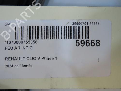 Left tailgate light RENAULT CLIO V (B7_) 1.0 TCe 90 (B7MT) | BP39519082C79 - Image 5